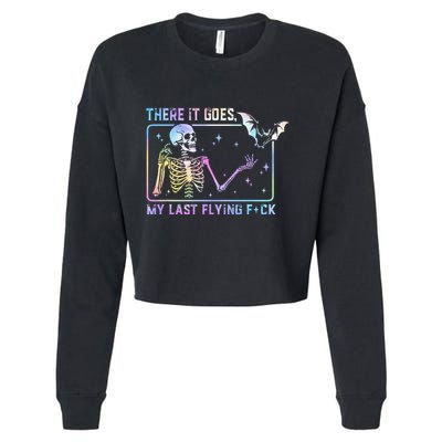 There It Goes My Last Flying Fuck Cropped Pullover Crew