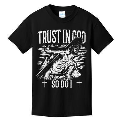 Trust in God Christian  Kids T-Shirt