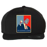 Trump IM Gonna Come Politics Funny Quote Wool Snapback Cap