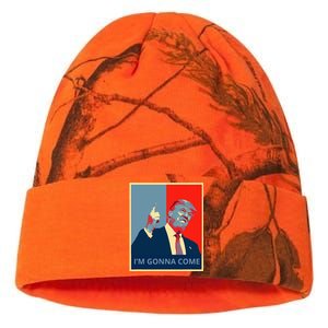 Trump IM Gonna Come Politics Funny Quote Kati Licensed 12" Camo Beanie