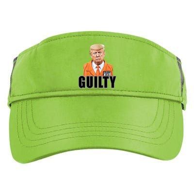 Trump Is Guilty Adult Drive Performance Visor