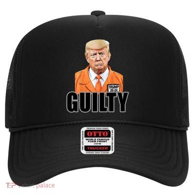Trump Is Guilty High Crown Mesh Back Trucker Hat