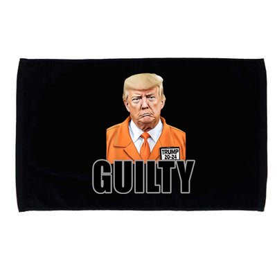 Trump Is Guilty Microfiber Hand Towel