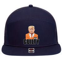 Trump Is Guilty 7 Panel Mesh Trucker Snapback Hat