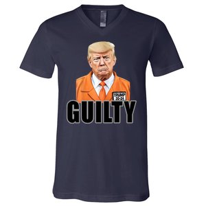 Trump Is Guilty V-Neck T-Shirt