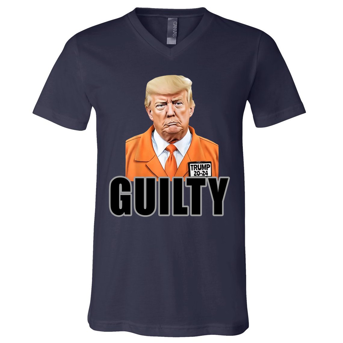 Trump Is Guilty V-Neck T-Shirt