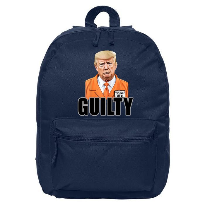 Trump Is Guilty 16 in Basic Backpack