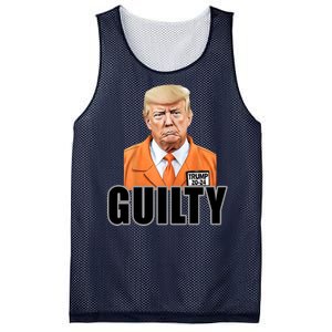 Trump Is Guilty Mesh Reversible Basketball Jersey Tank