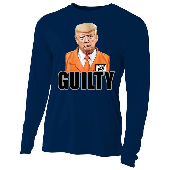 Trump Is Guilty Cooling Performance Long Sleeve Crew