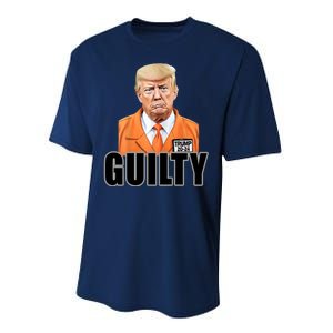 Trump Is Guilty Performance Sprint T-Shirt