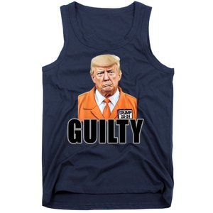 Trump Is Guilty Tank Top