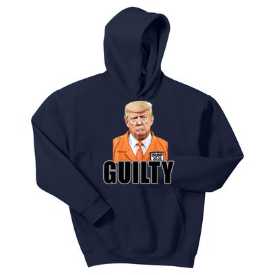 Trump Is Guilty Kids Hoodie