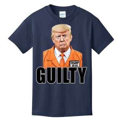 Trump Is Guilty Kids T-Shirt