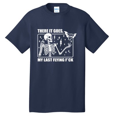 There It Goes My Last Flying Halloween Mom Tall T-Shirt