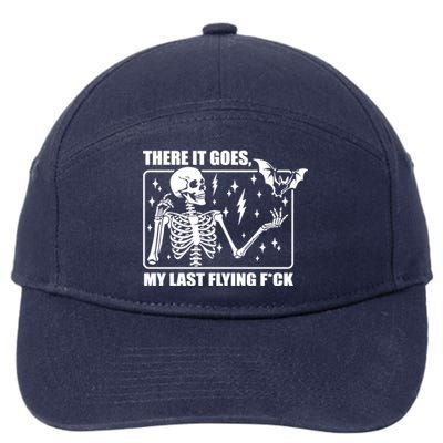 There It Goes My Last Flying Halloween Mom 7-Panel Snapback Hat