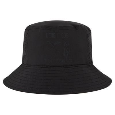 There It Goes My Last Fucking Funny Halloween Skeleton Bat Cool Comfort Performance Bucket Hat