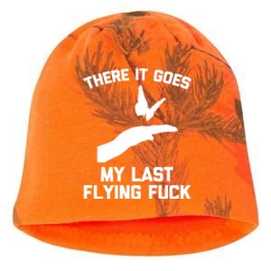 There It Goes (My Last Flying Fuck) Gift Funny Sarcastic Gift Kati - Camo Knit Beanie