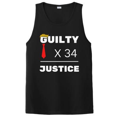 Trump Is Guilty Trump Is Guilty On 34 Counts PosiCharge Competitor Tank