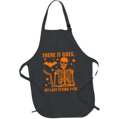 There It Goes My Last Flying F Skeletons Full-Length Apron With Pockets