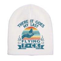 There It Goes My Last Flying Retro Halloween Short Acrylic Beanie