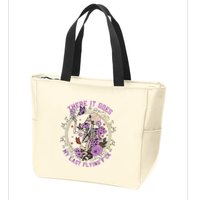 There It Goes My Last Flying Fuck Funny Sarcastic Zip Tote Bag