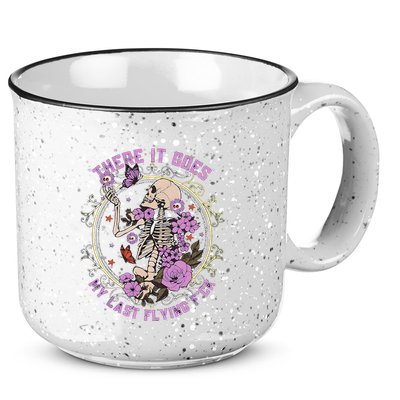 There It Goes My Last Flying Fuck Funny Sarcastic 15oz Campfire Ceramic Mug