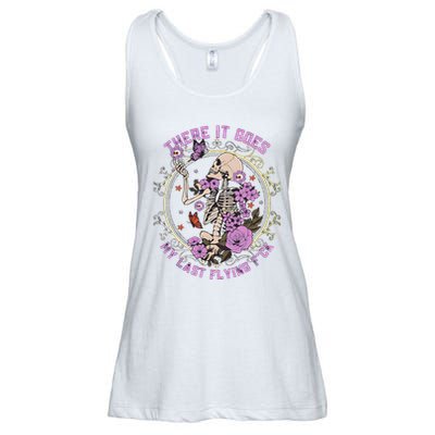 There It Goes My Last Flying Fuck Funny Sarcastic Ladies Essential Flowy Tank