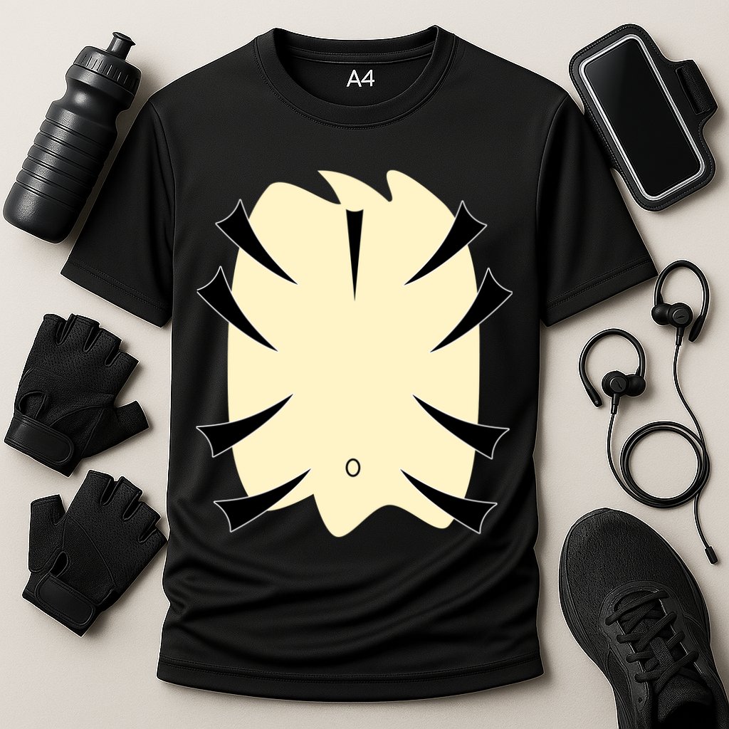 Tiger Belly Funny Halloween Costume Cooling Performance Crew T-Shirt