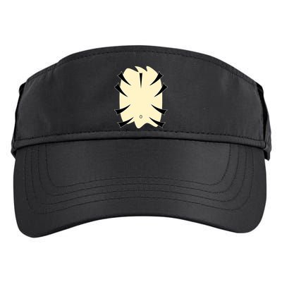 Tiger Belly Funny Halloween Costume Adult Drive Performance Visor