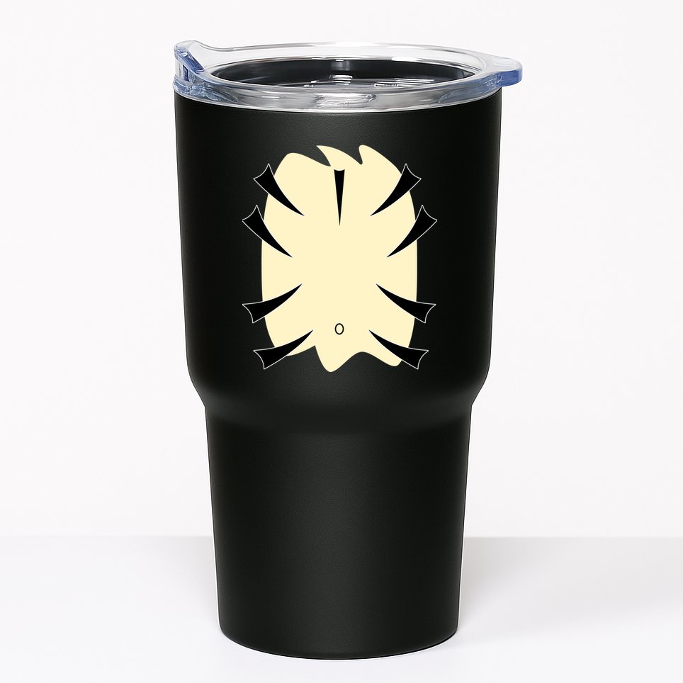 Tiger Belly Funny Halloween Costume Tumbler