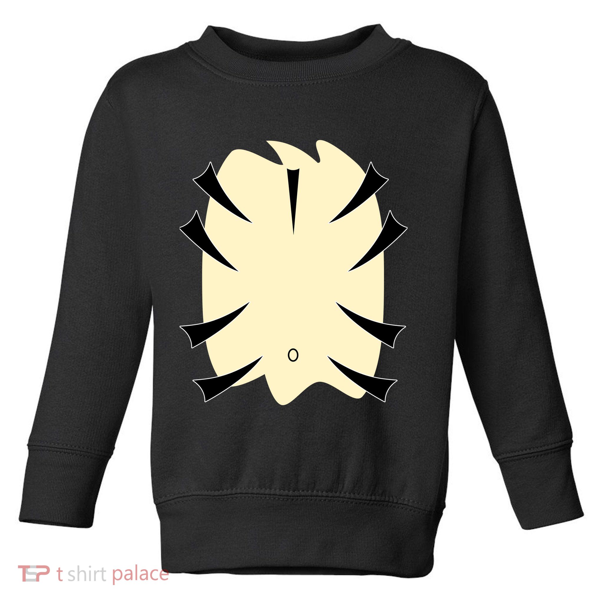 Tiger Belly Funny Halloween Costume Toddler Sweatshirt