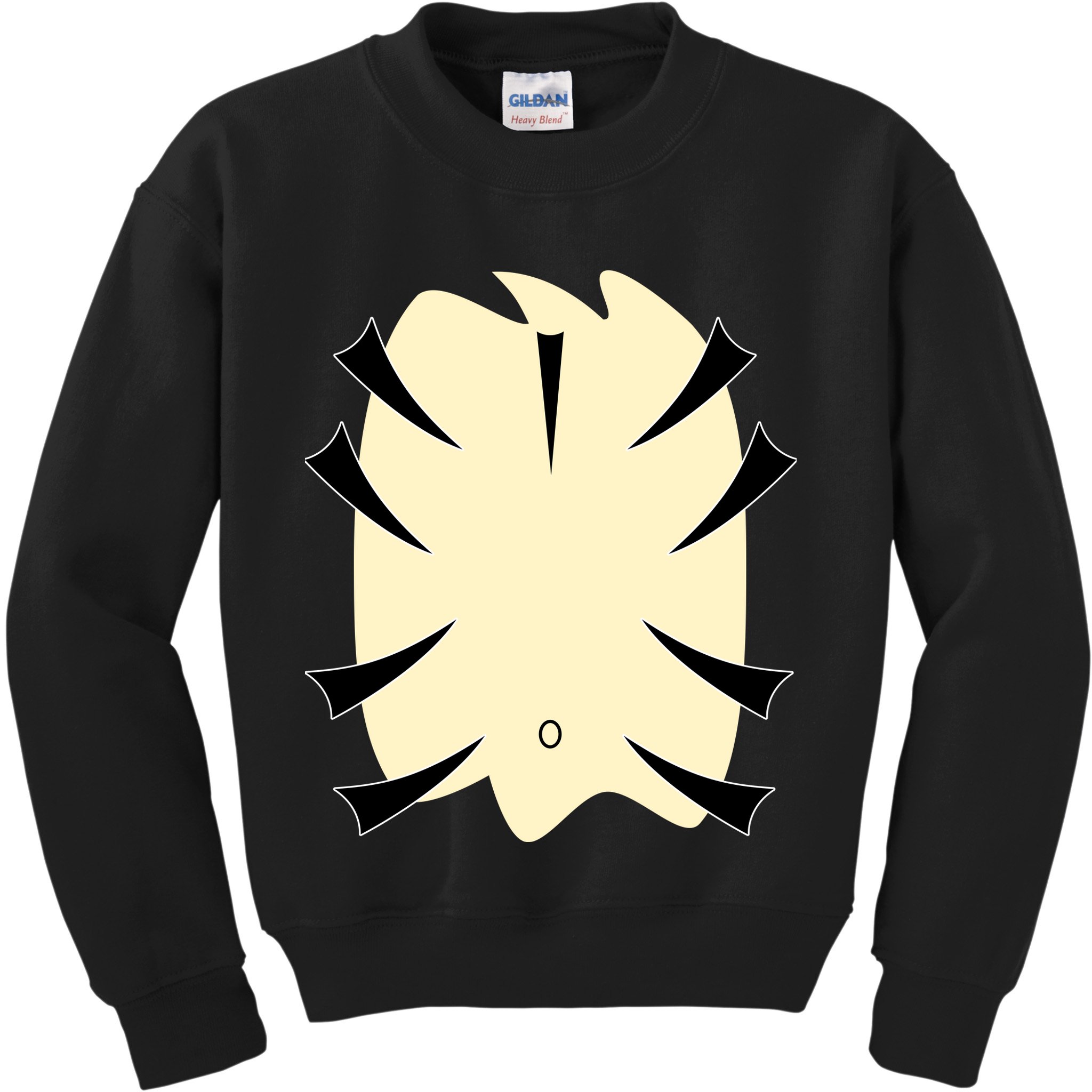 Tiger Belly Funny Halloween Costume Kids Sweatshirt