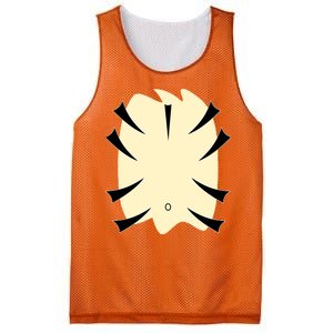 Tiger Belly Funny Halloween Costume Mesh Reversible Basketball Jersey Tank