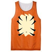 Tiger Belly Funny Halloween Costume Mesh Reversible Basketball Jersey Tank