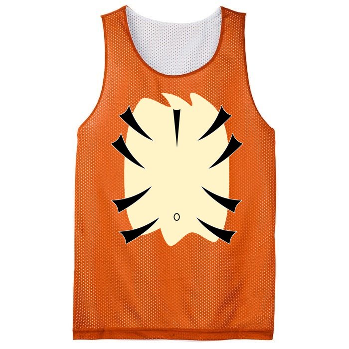 Tiger Belly Funny Halloween Costume Mesh Reversible Basketball Jersey Tank