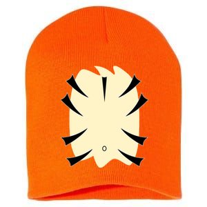 Tiger Belly Funny Halloween Costume Short Acrylic Beanie