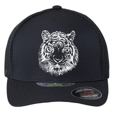 Tiger Cool Design Flexfit Unipanel Trucker Cap