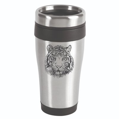 Tiger Cool Design 16oz Travel Tumbler