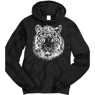Tiger Cool Design Tie Dye Hoodie