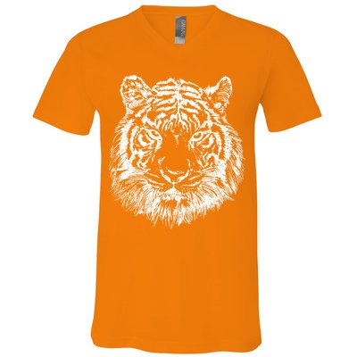 Tiger Cool Design V-Neck T-Shirt