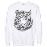 Tiger Cool Design Garment-Dyed Sweatshirt