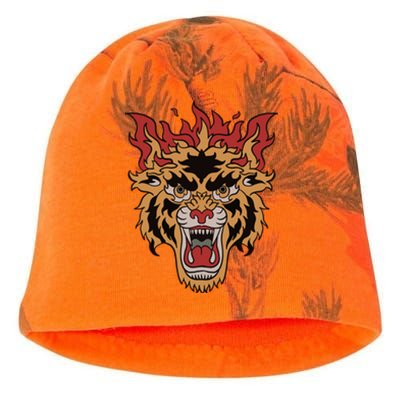 Tiger Flames Kati - Camo Knit Beanie