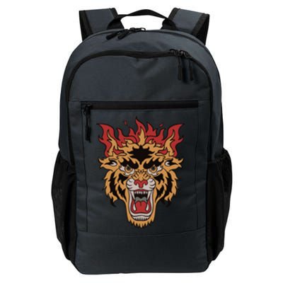 Tiger Flames Daily Commute Backpack