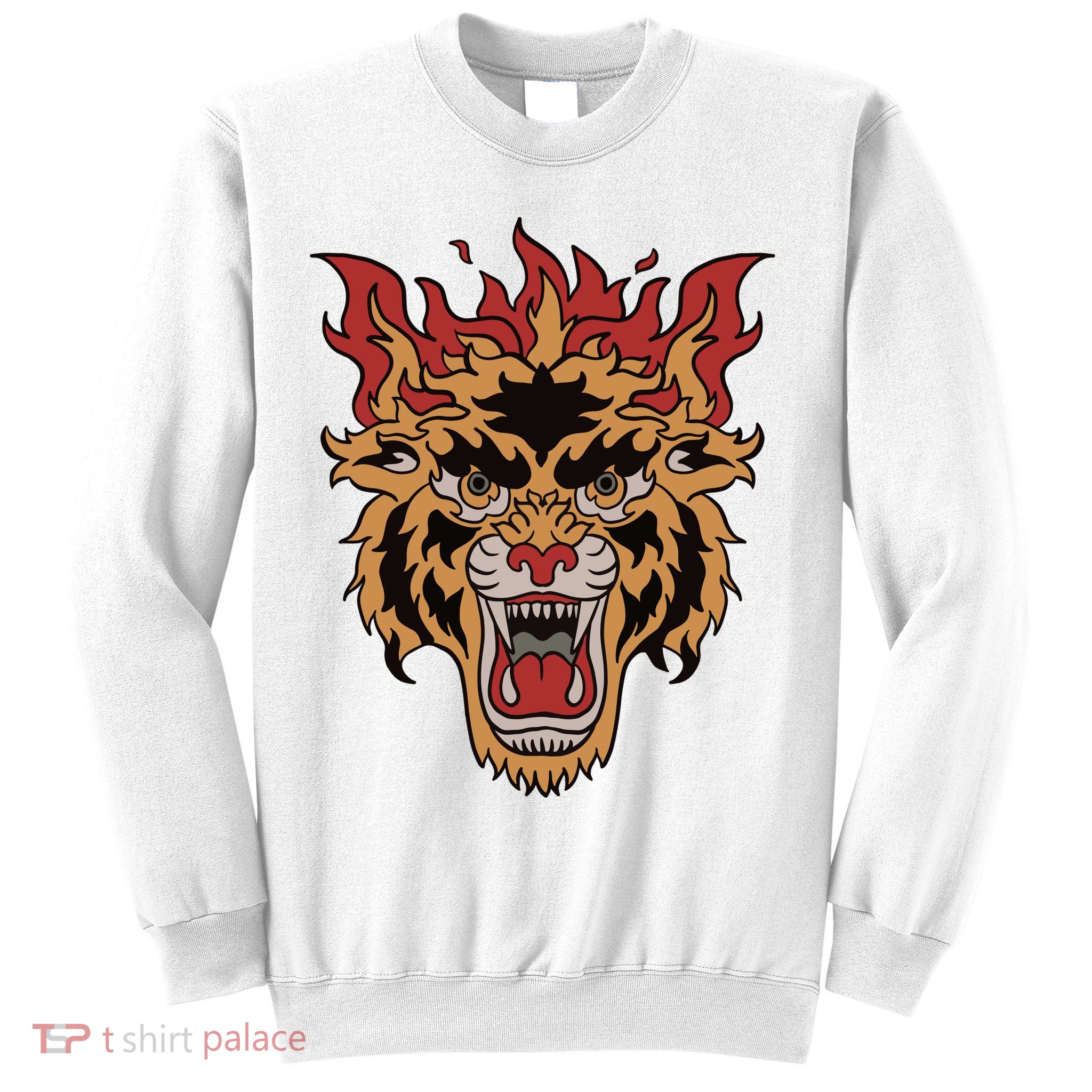 Tiger Flames Sweatshirt