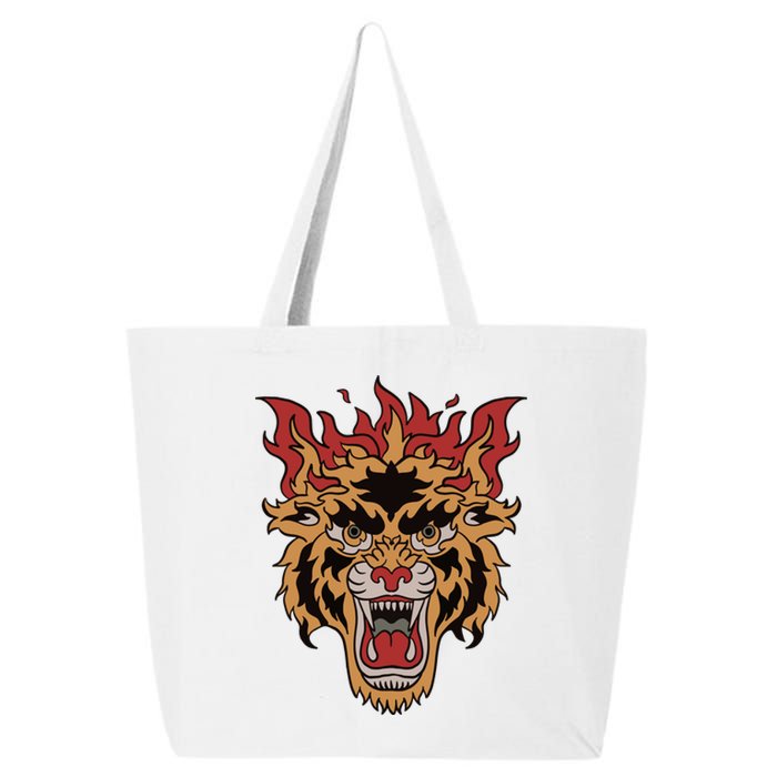 Tiger Flames 25L Jumbo Tote