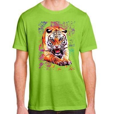 Tiger Jungle Colorful Adult ChromaSoft Performance T-Shirt