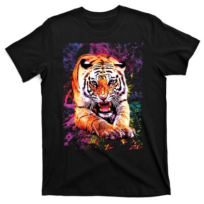 Tiger Jungle Colorful T-Shirt