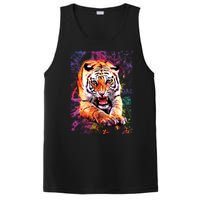 Tiger Jungle Colorful PosiCharge Competitor Tank