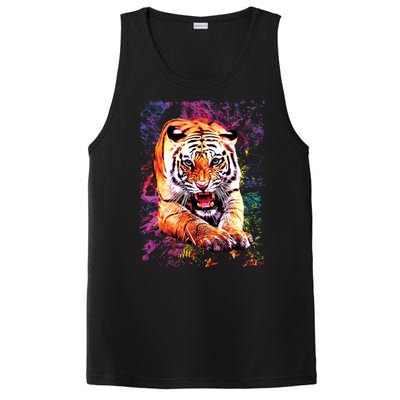 Tiger Jungle Colorful PosiCharge Competitor Tank