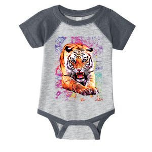 Tiger Jungle Colorful Infant Baby Jersey Bodysuit